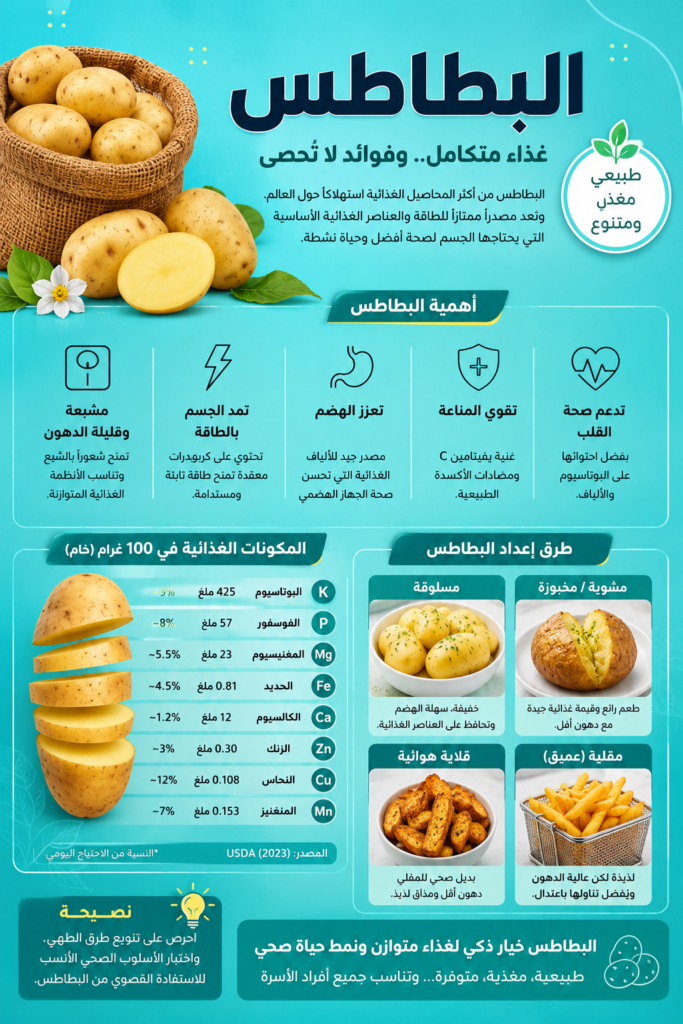 بارزة البطاطس