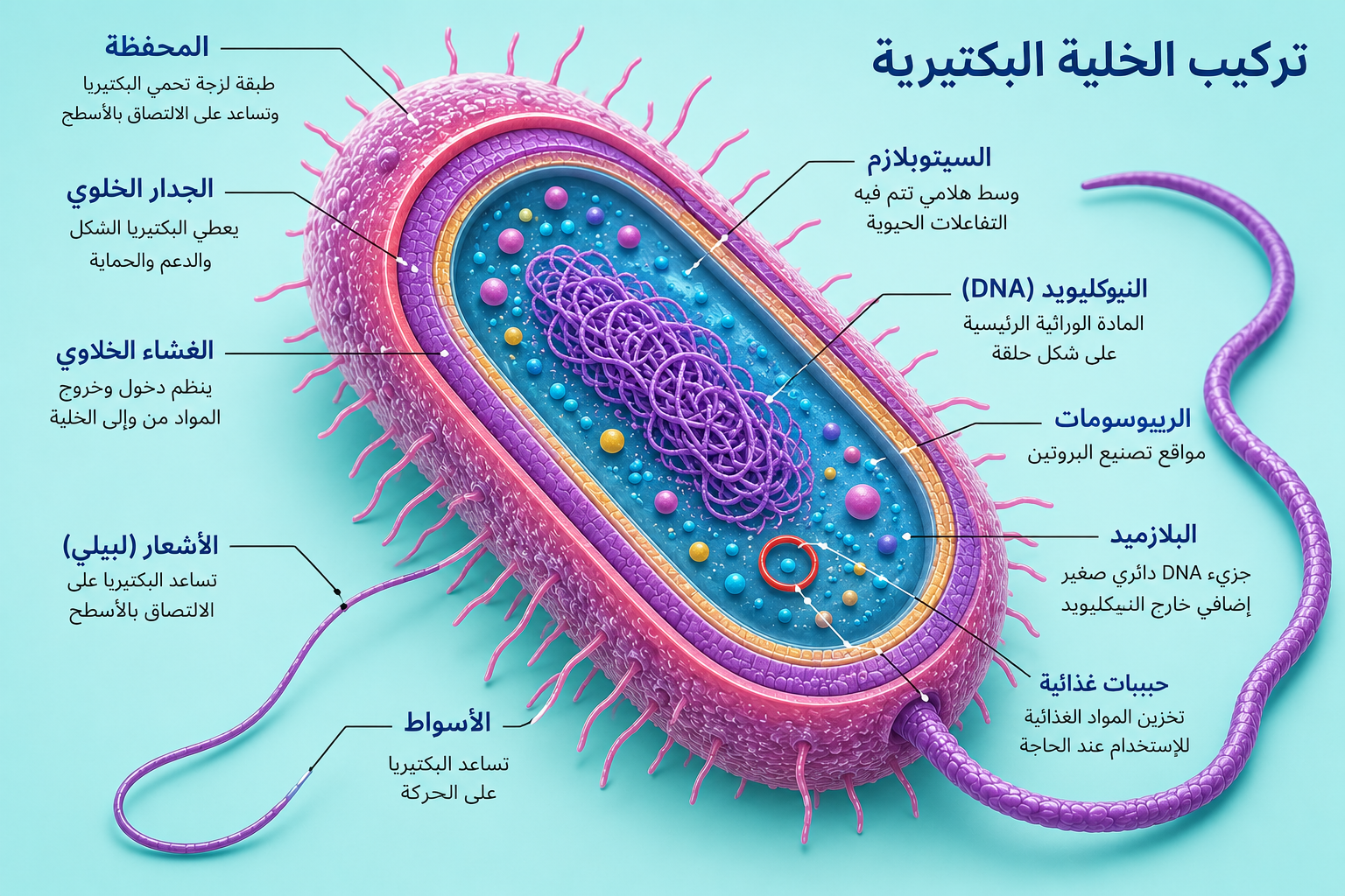 بارزة البكتيريا