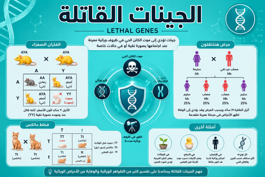 بارزة الجينات القاتلة