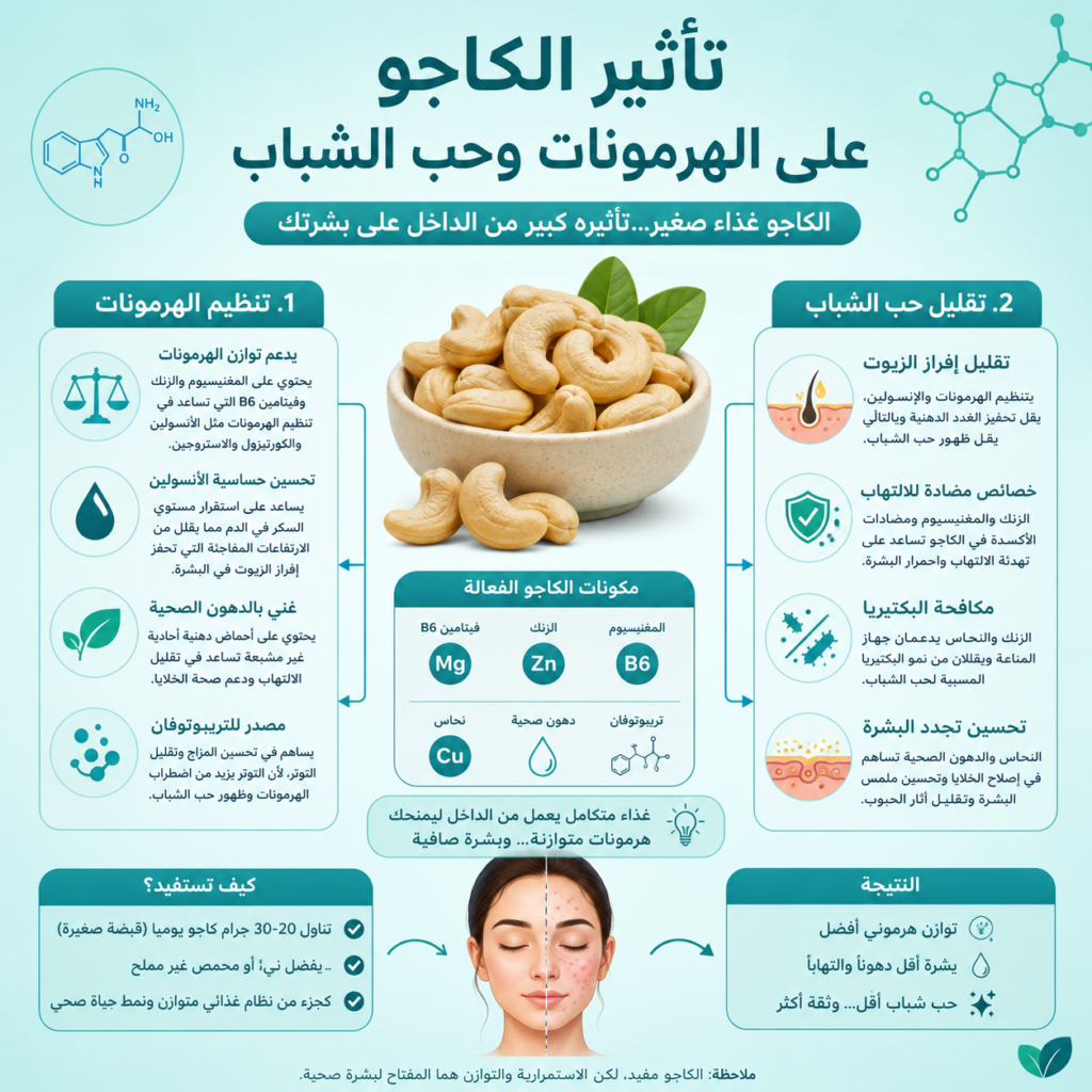 بارزة كاجو هرمون