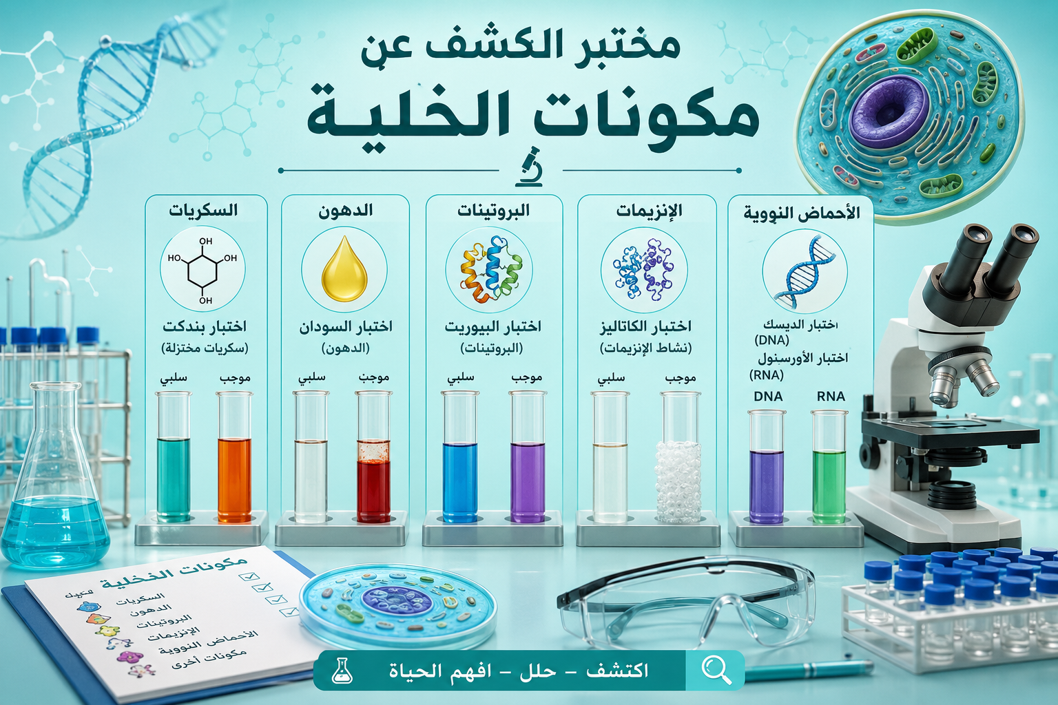 بارزة مختبر 1