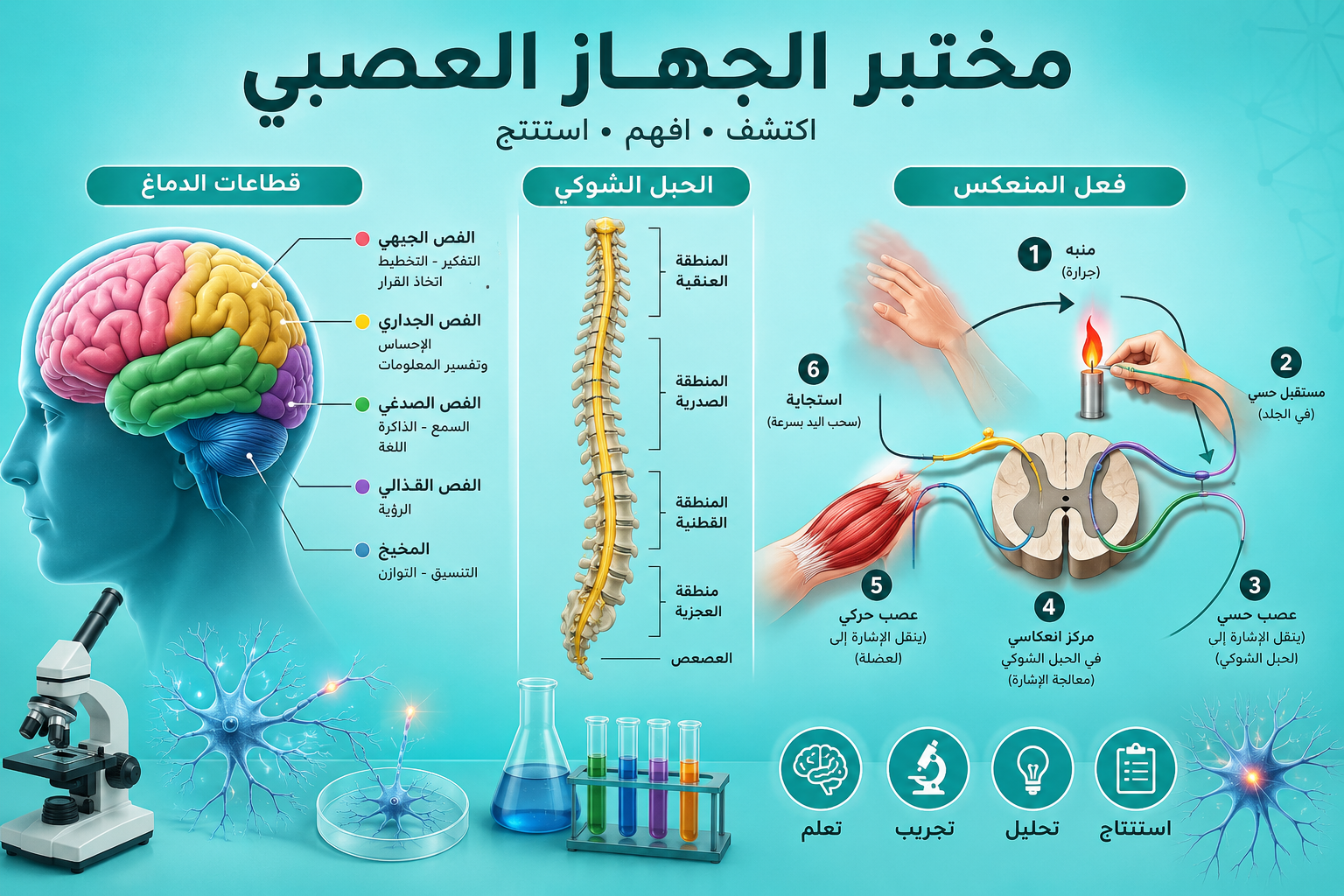 بارزة مختبر العصبي 3