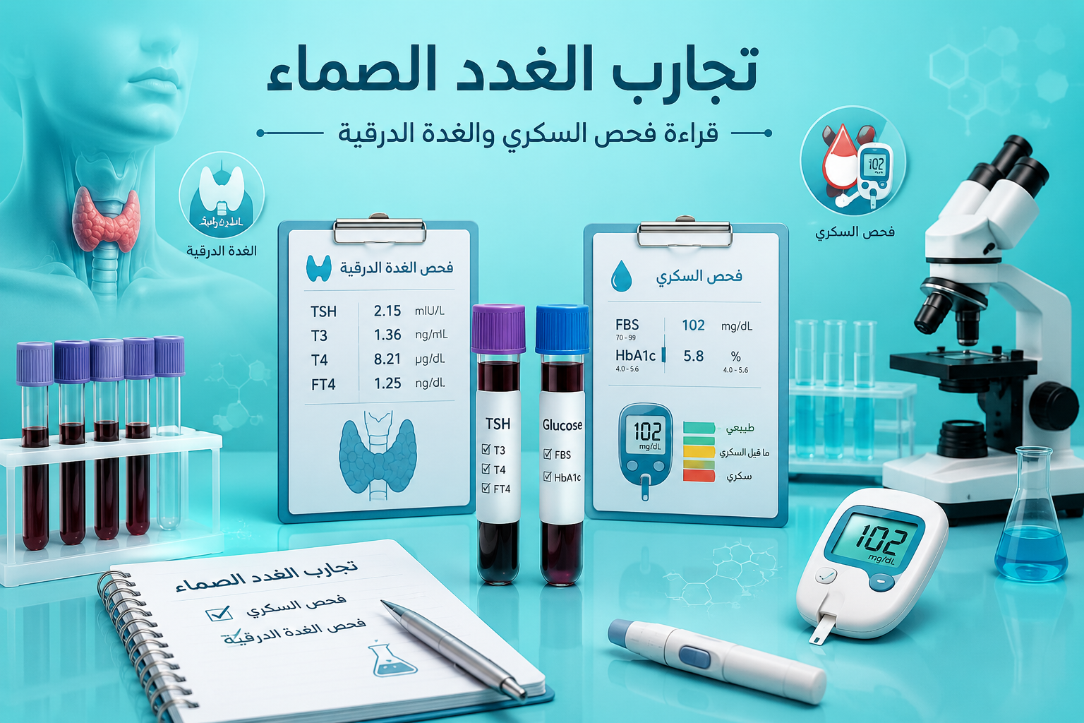 بارزة مختبر الغدد الصماء